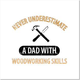 Wood Carpenter Joiner Woodcutter Craftsman Posters and Art